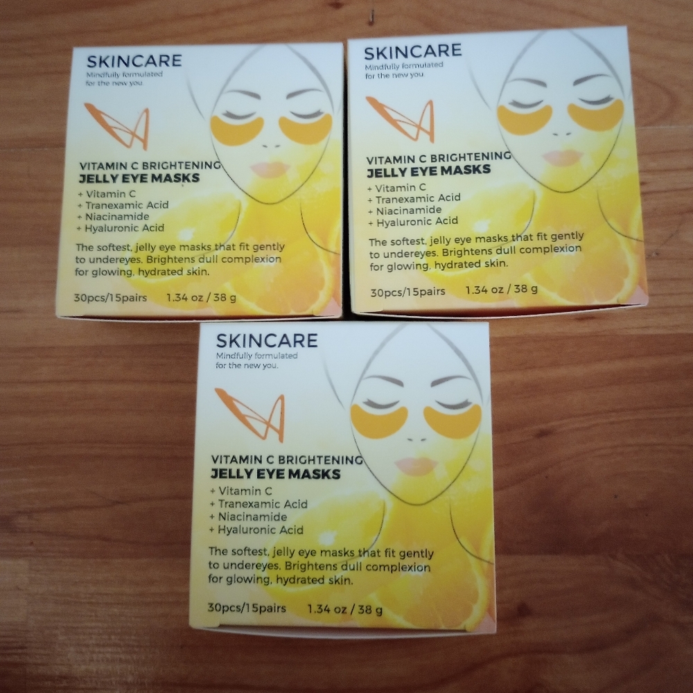 New Skincare Vitamin C Jelly Eye Masks
